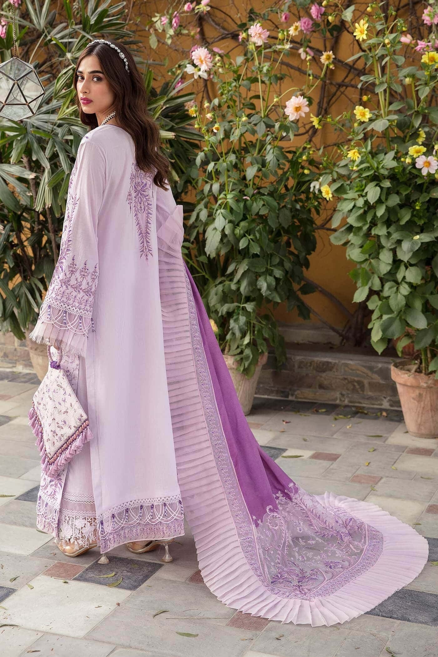 NILOFFR SHAHID LUXURY LAWN-ANGELS BREATH