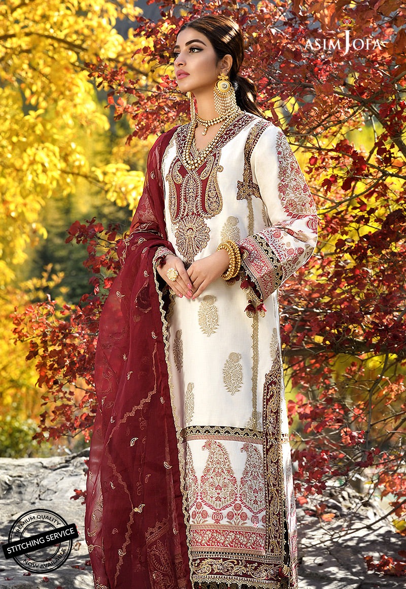 ASIM JOFA EMBROIDERED JACQUARD-AJFC-04