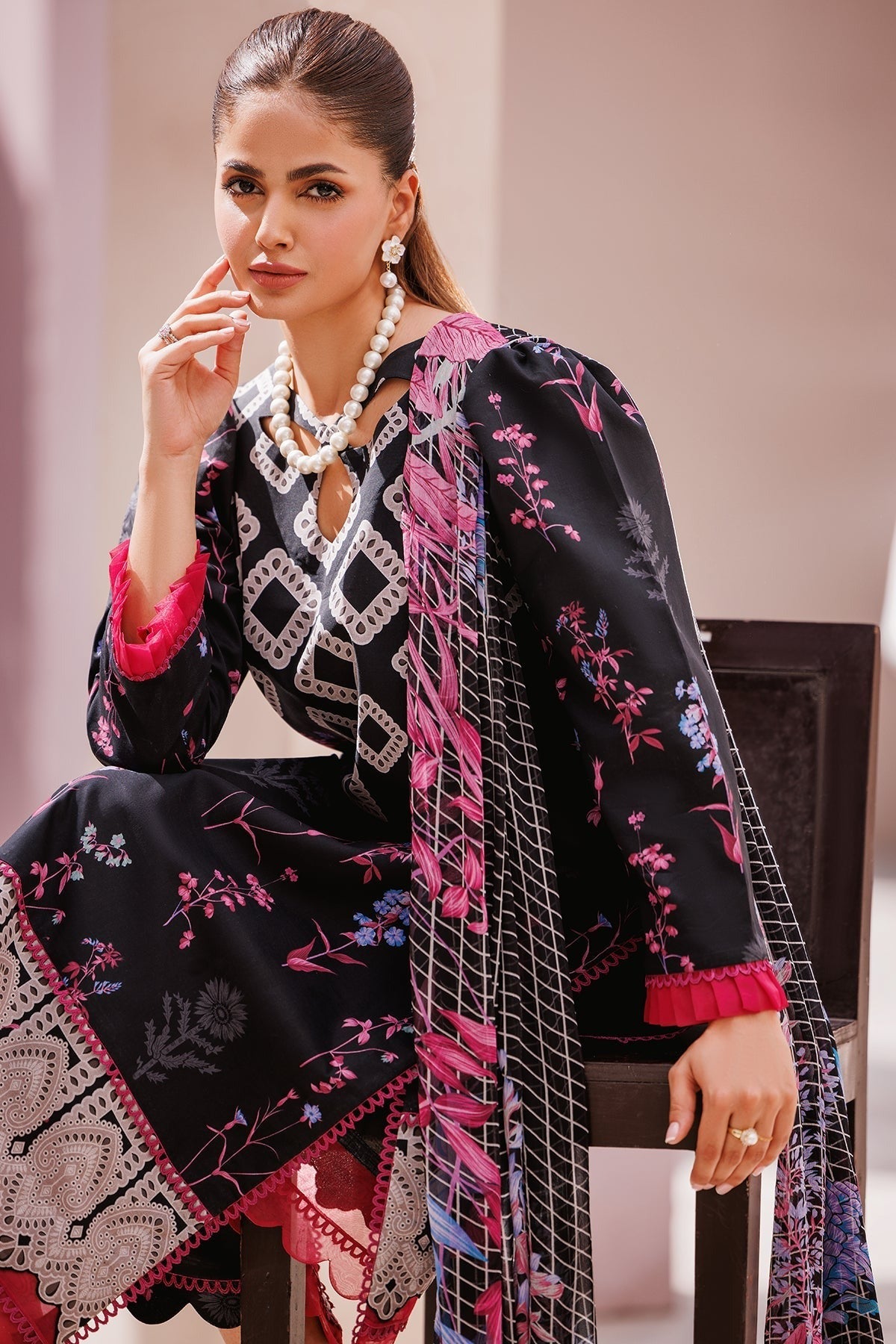 Charizma C-prints Unstitched Printed Lawn CP4-64