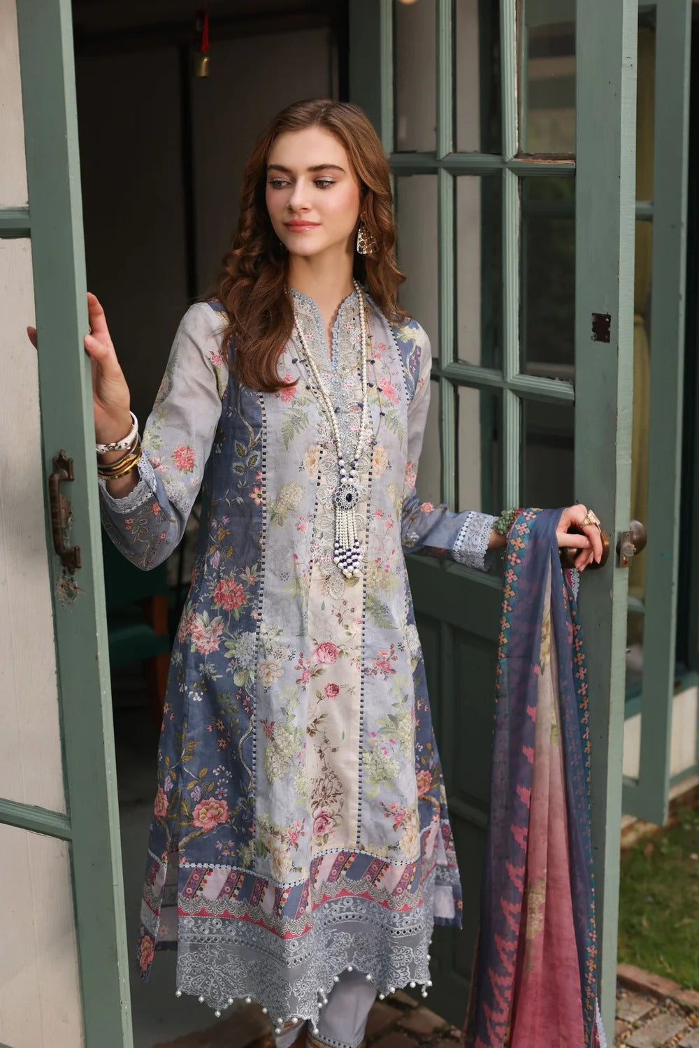 NOOR LUXE PRINTKARI DIGITAL PRINTED LAWN