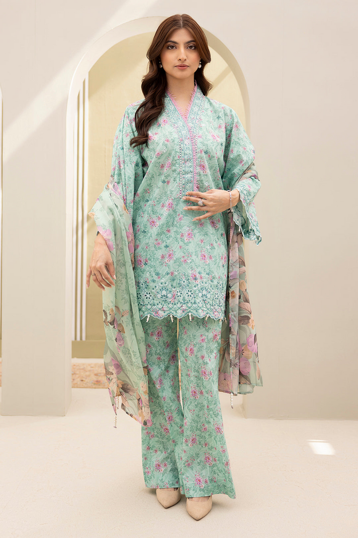 Embroidered Shirt Shalwar Dupatta