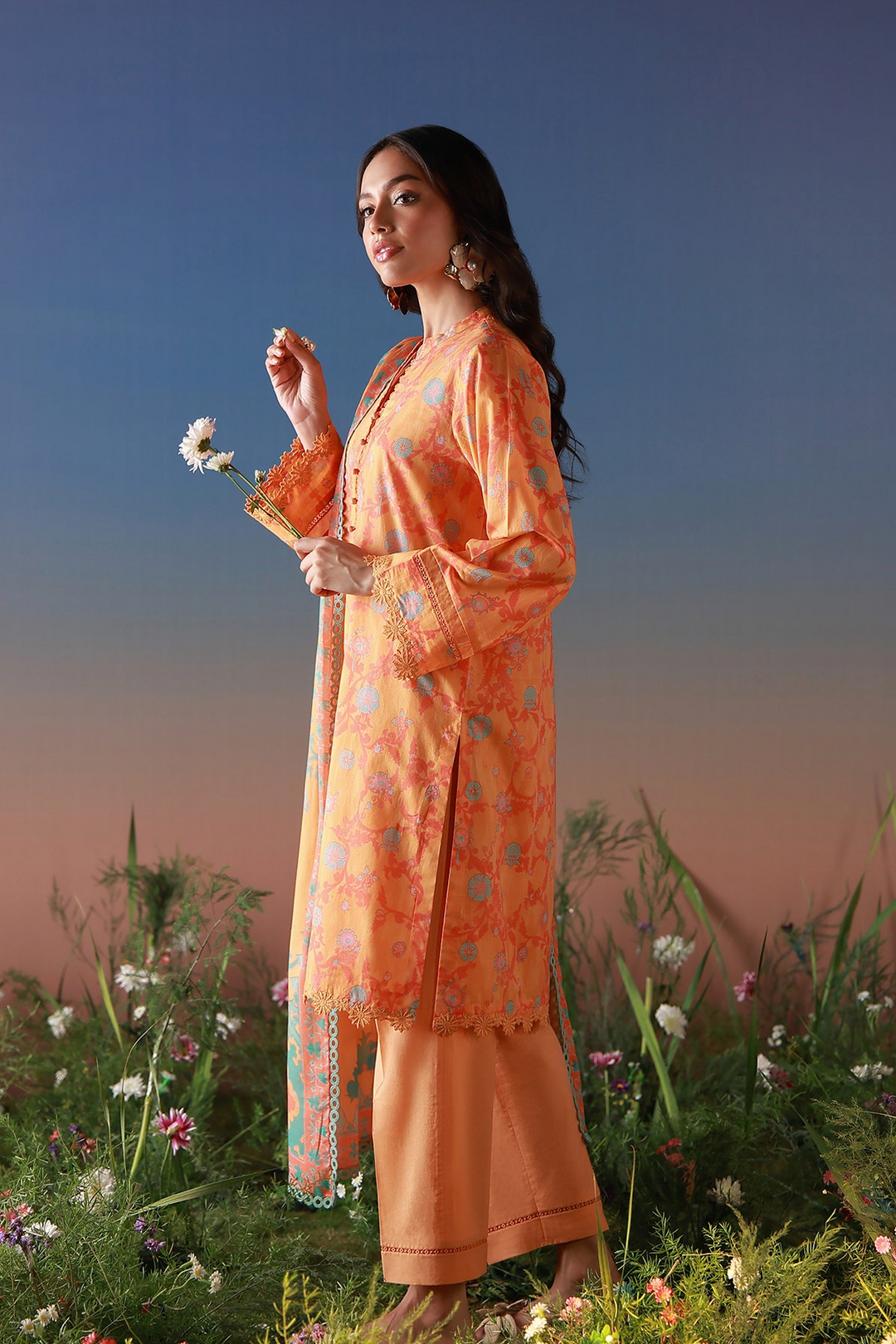 Mirha Unstitched Printed Lawn