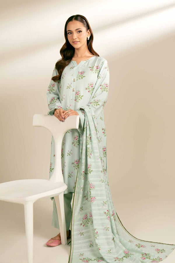 Nishat Linen || 3 Piece - Printed Suit - 42402115