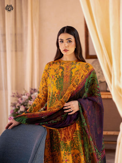RANG PASAND Unstitched Three Piece