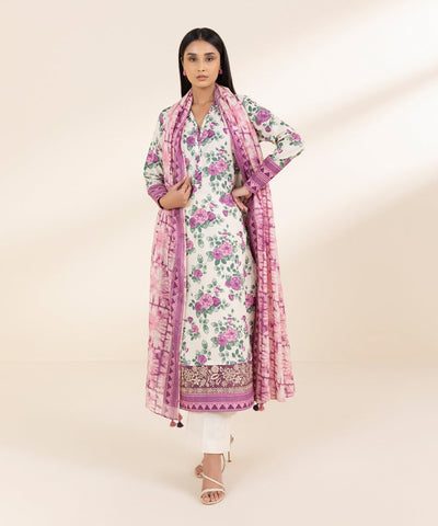 2 Piece - Embroidered Lawn Suit