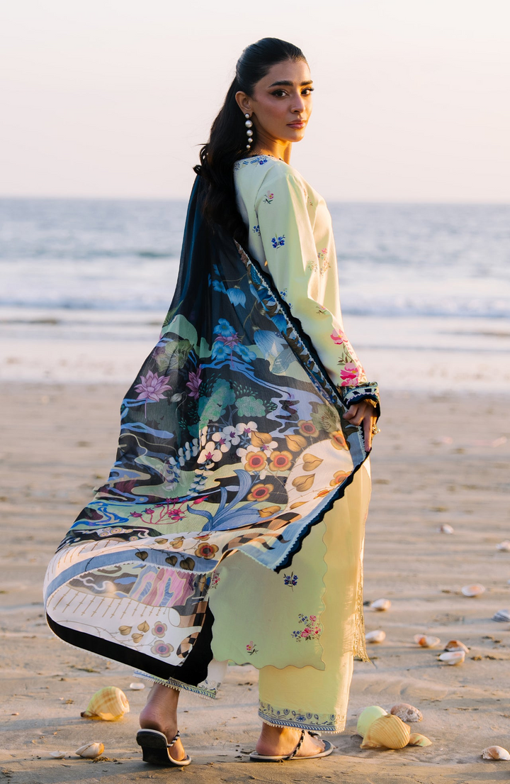 Afsanah Unstitched Lawn