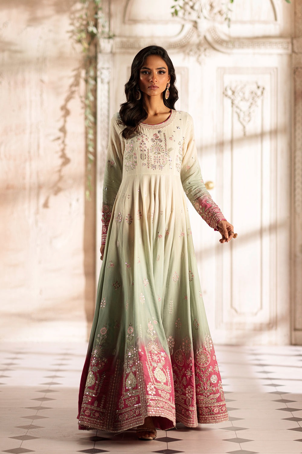 EMBROIDERED PISHWAS