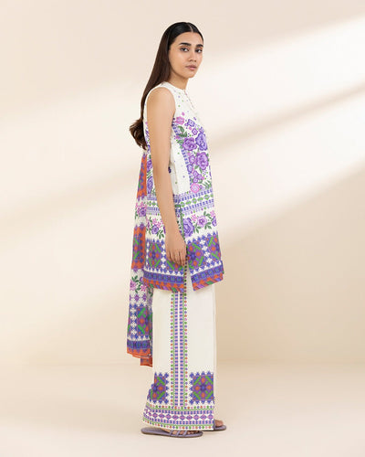 PIECE-PRINTED LAWN SUIT