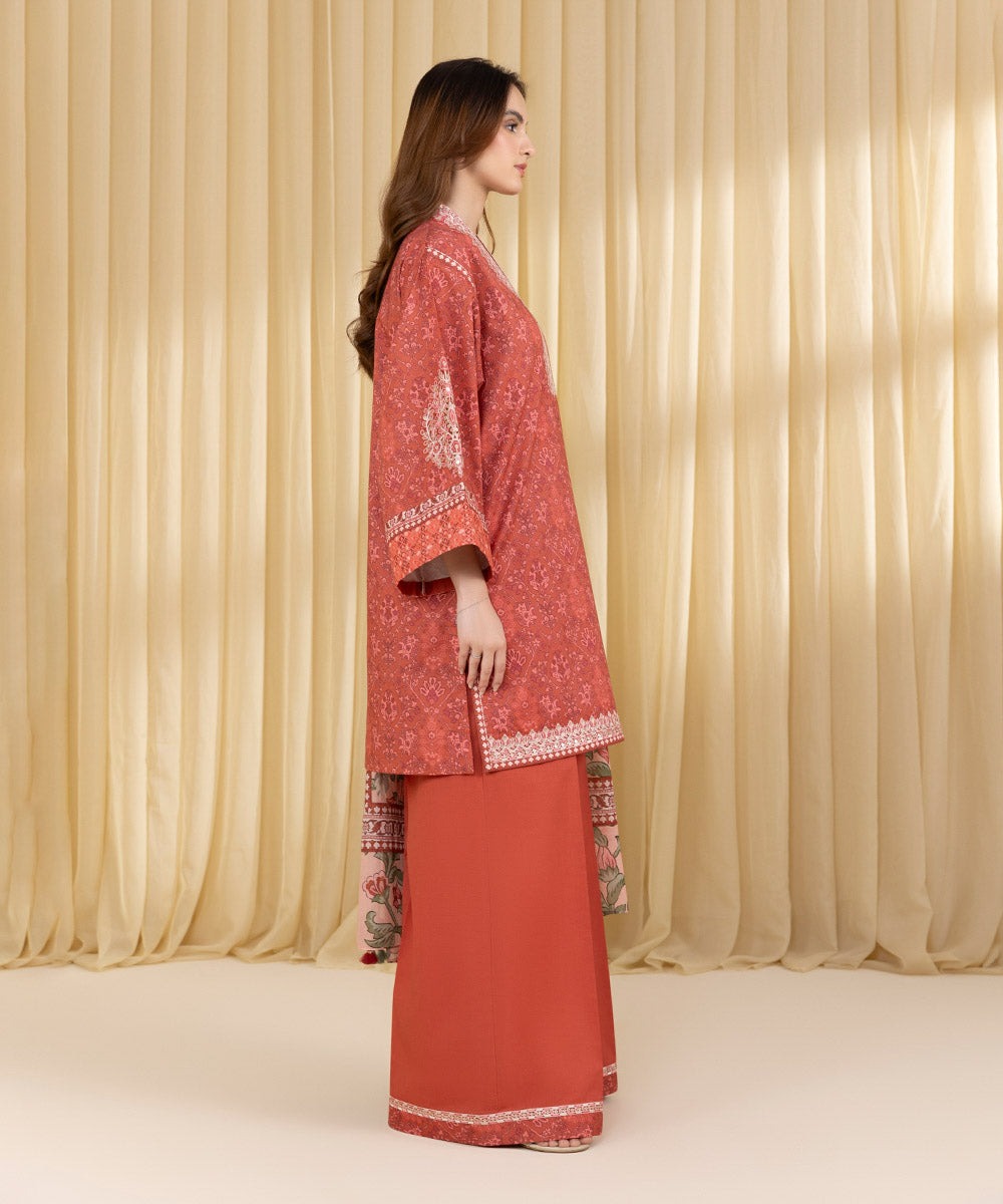 3 PIECE EMBROIDERED LAWN SUIT