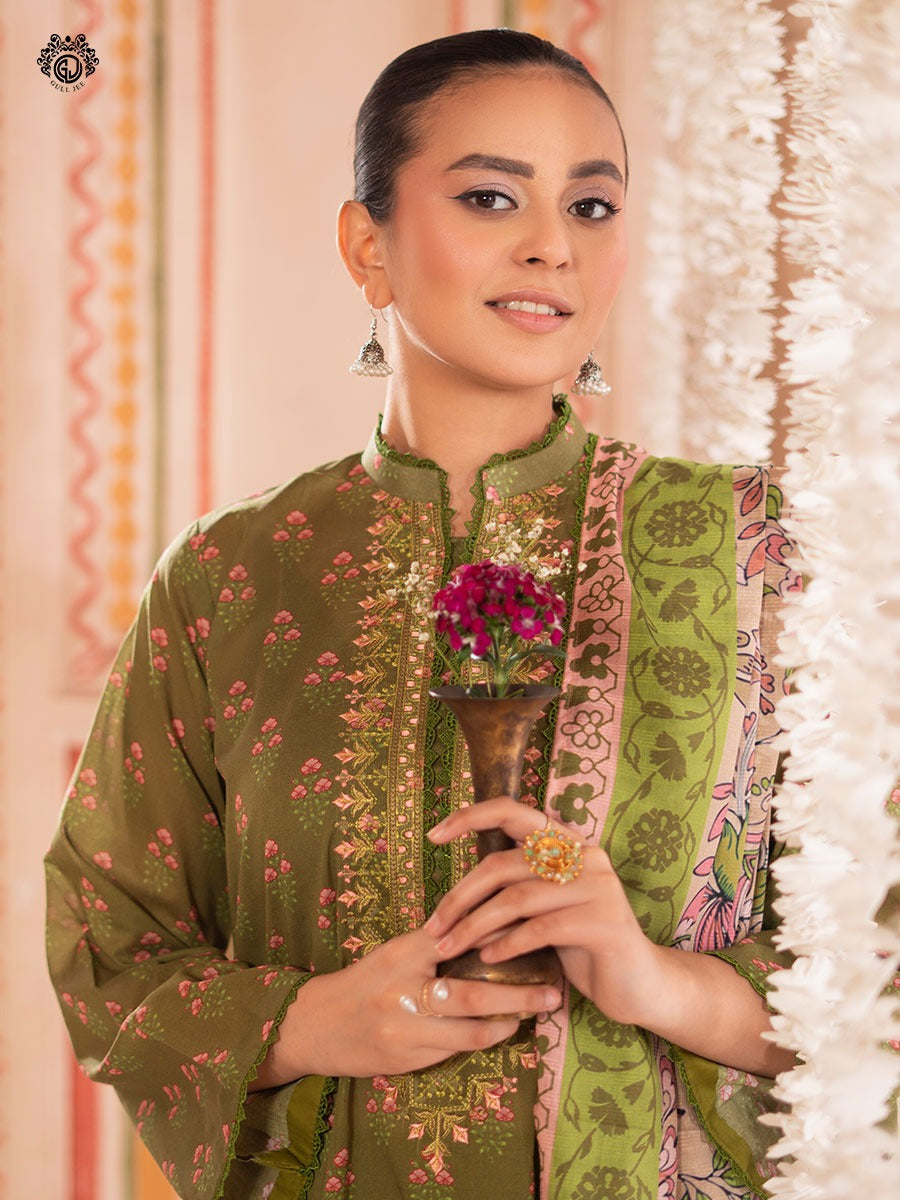 Tabeer Unstitched Lawn 3 PC