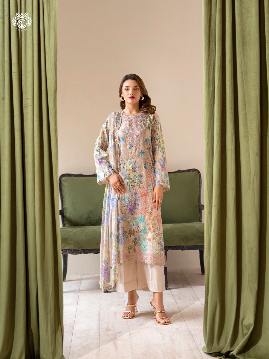 Rang Pasand Unstitched Three Piece Collection