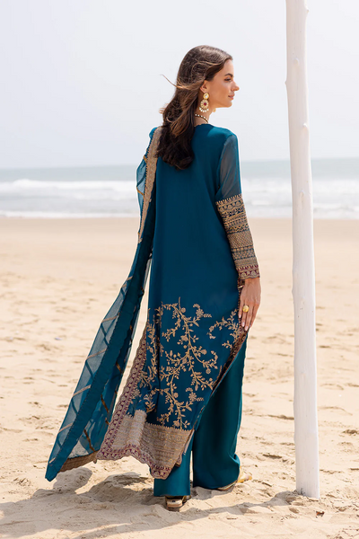 3 Piece Embroirdered Chiffon