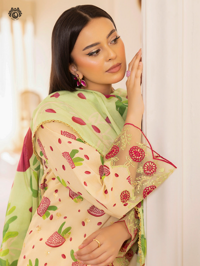 Asha 3 PC UNSTITCHED