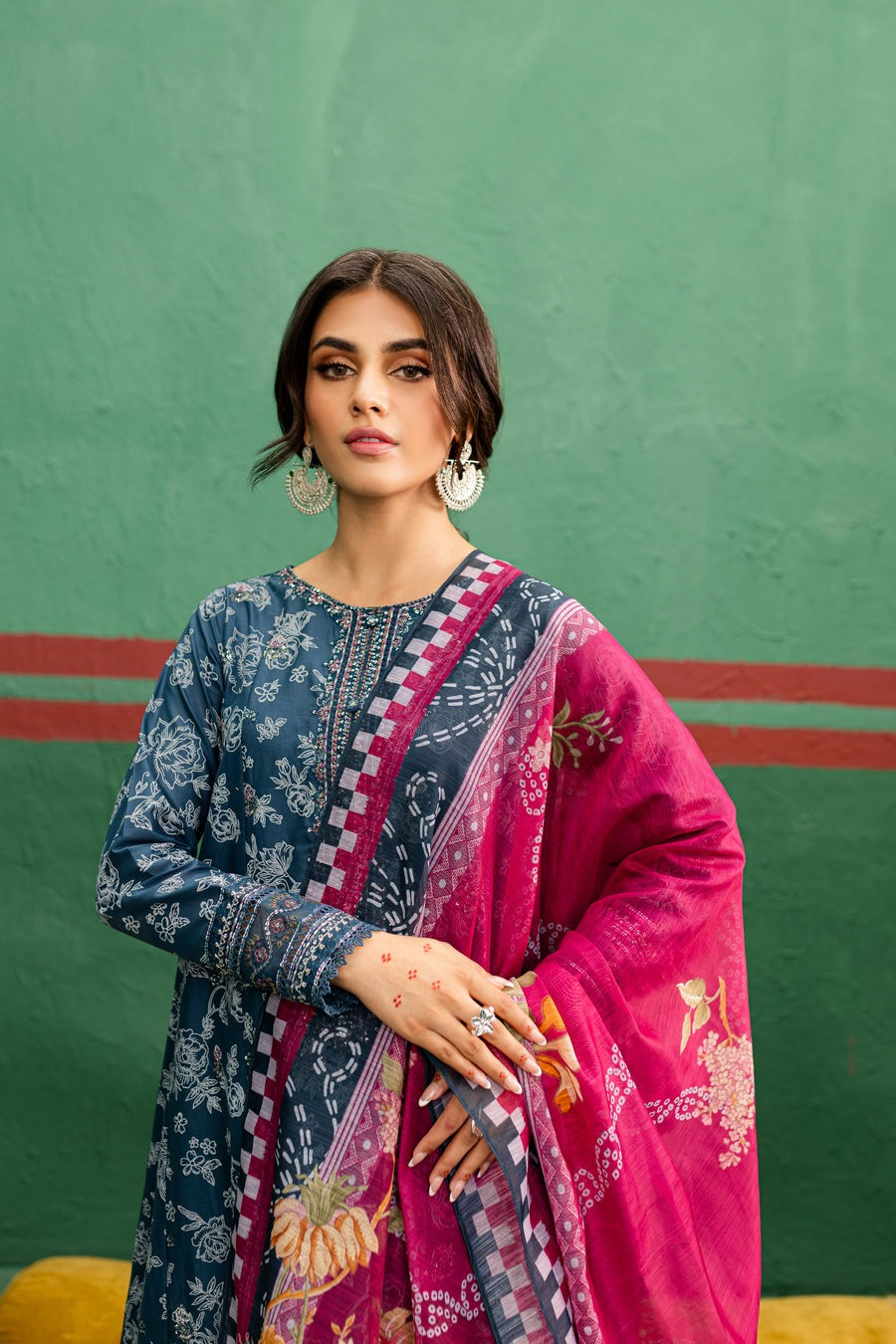 BATIK || Melory 3Pc - Printed Lawn Dress