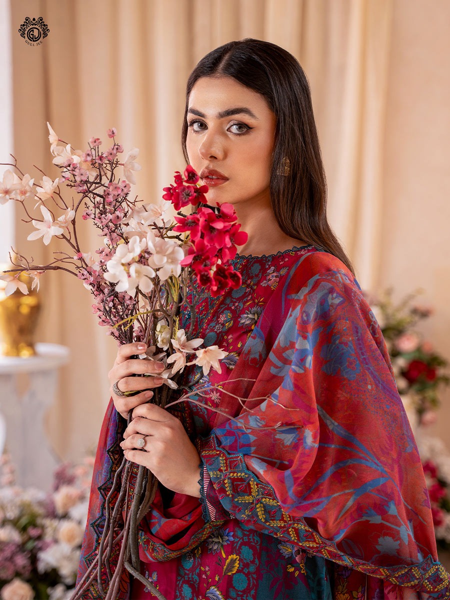 RANG PASAND Unstitched Three Piece