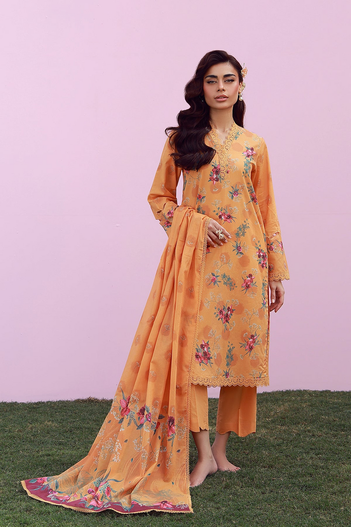 Mirha Unstitched Printed Lawn