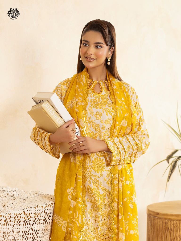 Ruhay Sukhan 3 Pc Unstitched