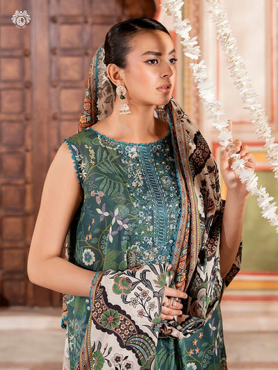 Tabeer Unstitched Lawn 3 PC