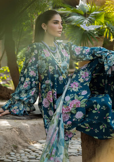 Elaf Prints with Chiffon Dupatta