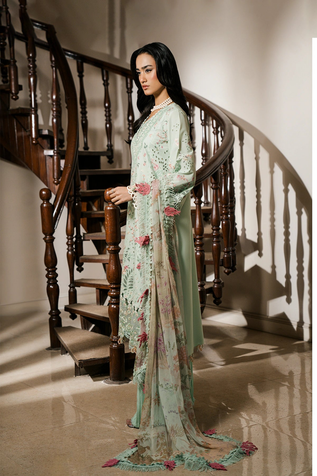 Embroidered Lawn Suit