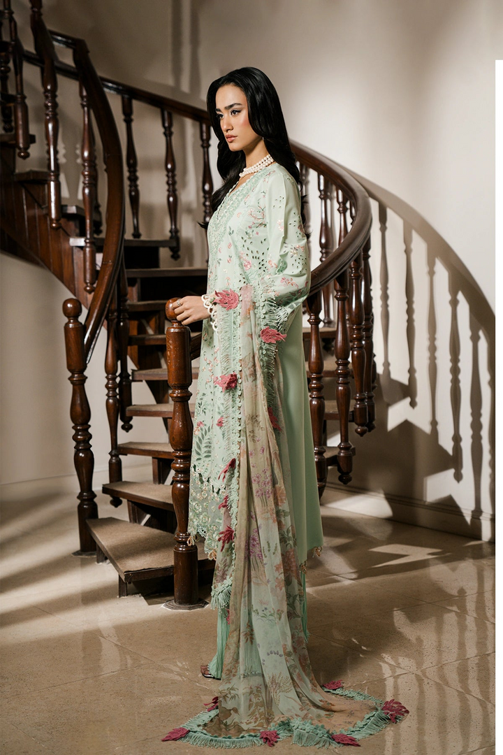 Embroidered Lawn Suit