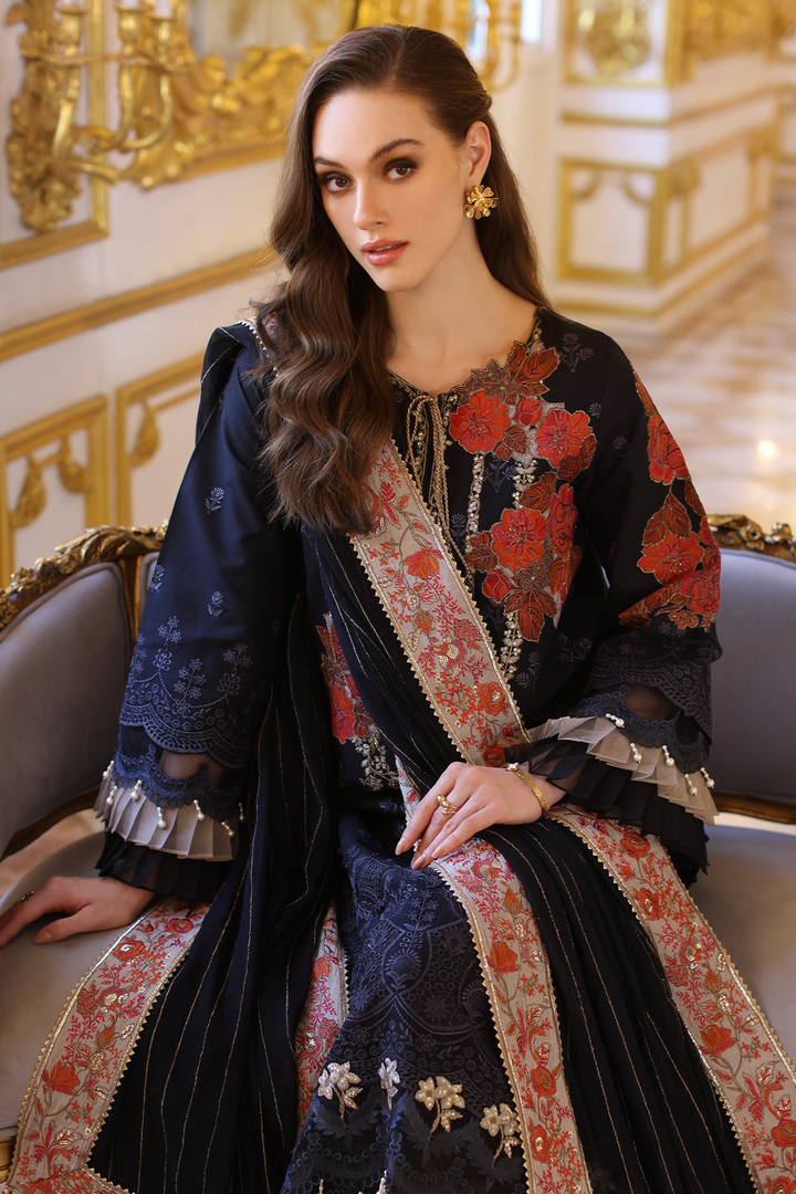 3-PC Unstitched Premium Chiffli Collection