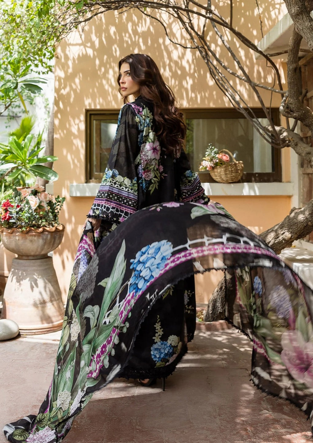 Elaf Prints with Chiffon Dupatta