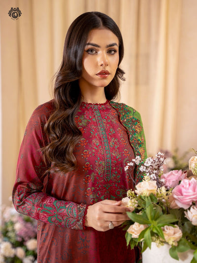 RANG PASAND Unstitched Three Piece