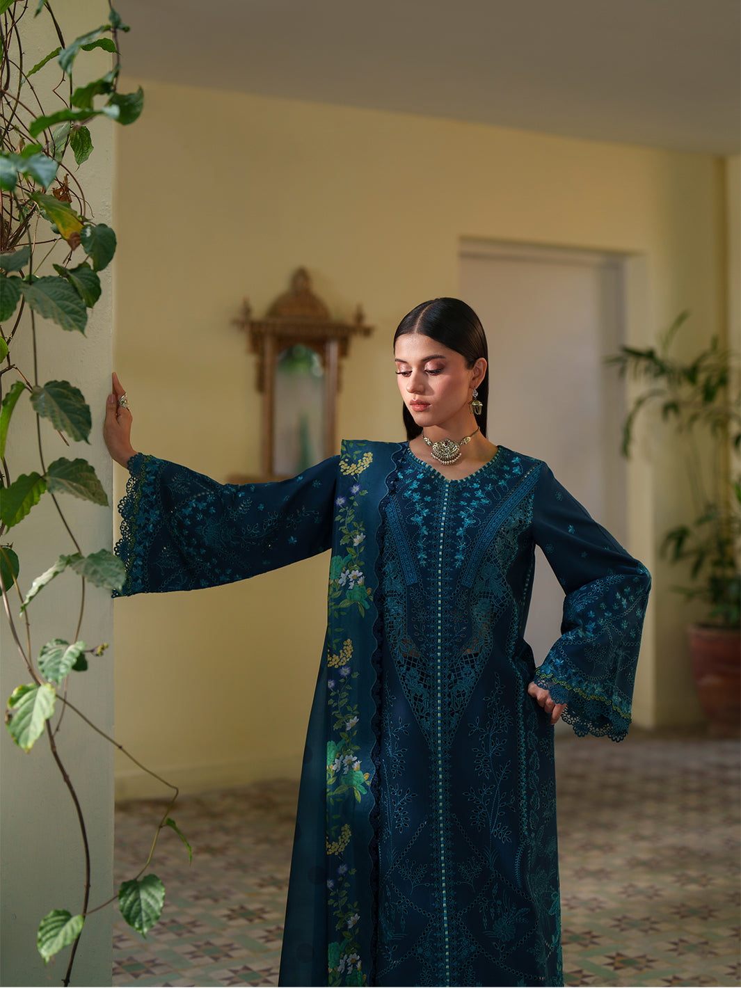 Heritage Dore Unstitched Lawn