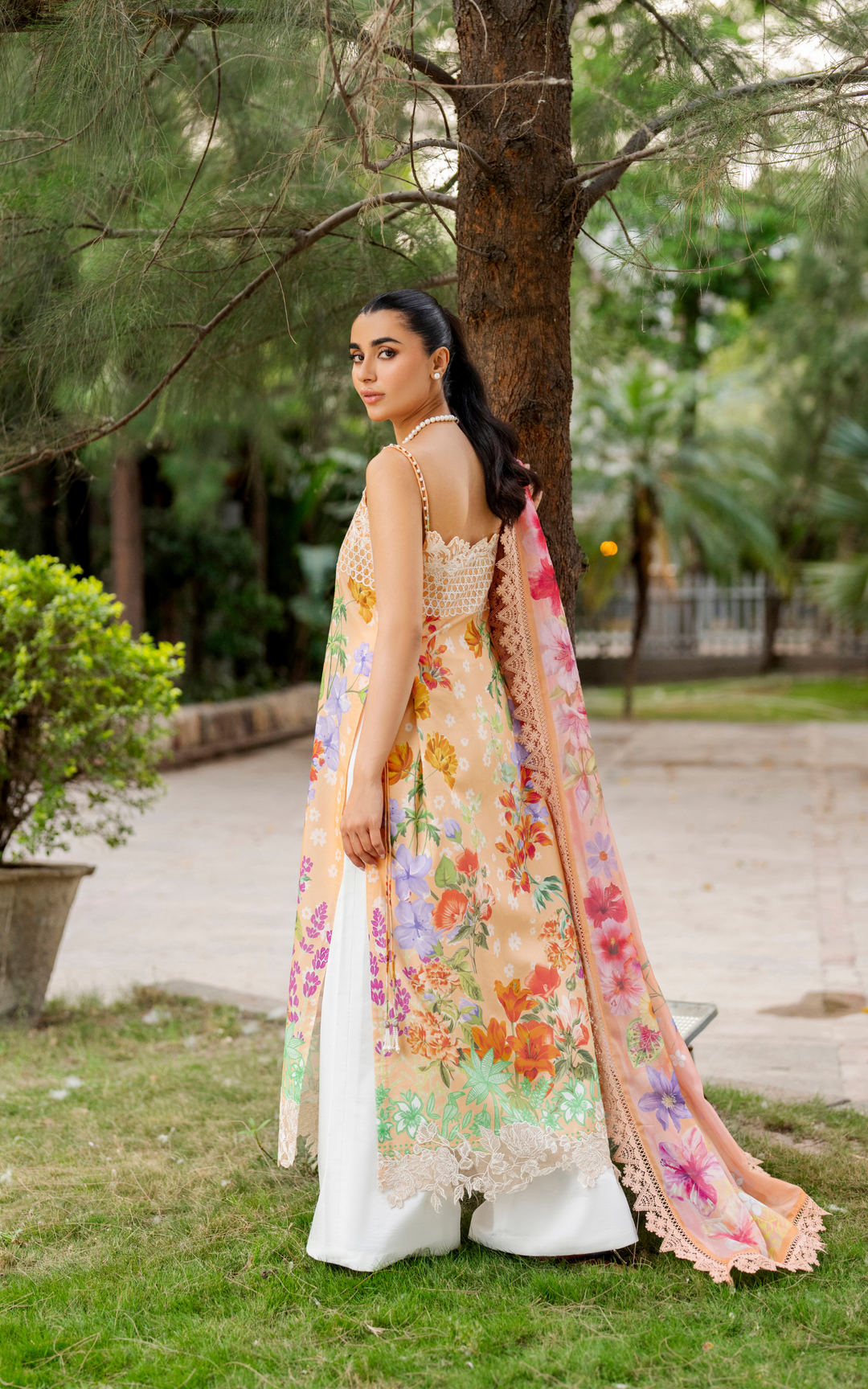 Meraki 3pcs Embroidered Unstitched Summer
