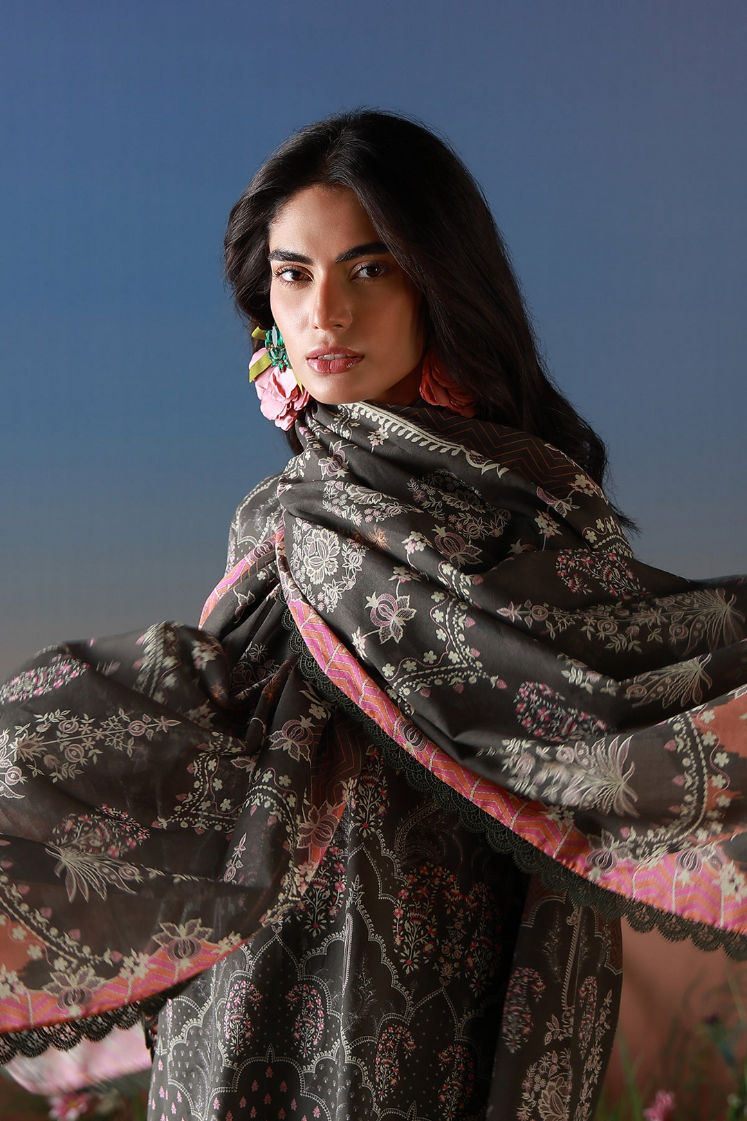 Mirha Unstitched Printed Lawn