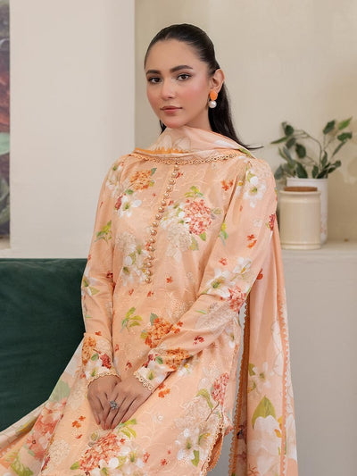 CHIKANKARI Digital Printed Lawn Suit