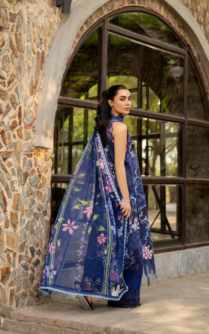 Meraki 3pcs Embroidered Unstitched Summer