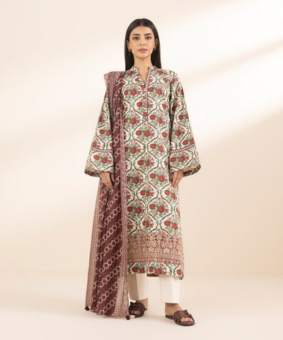 2 Piece - Embroidered Lawn Suit