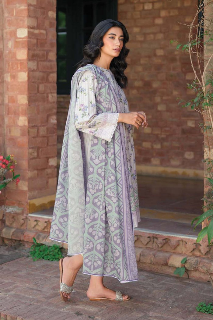 SAHAR Printed Lawn 3 Piece || S24-PL-V2-05