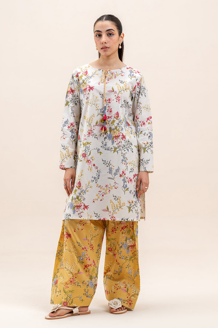 2 PIECE PRINTED LAWN SUIT