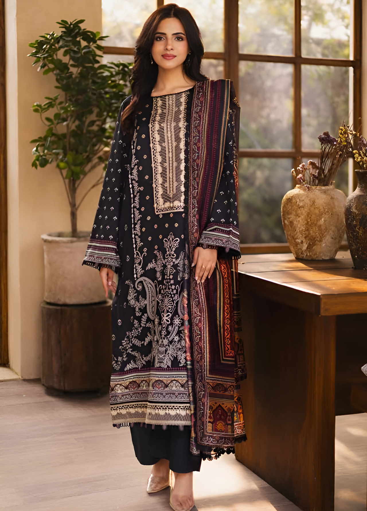 Zen Embroidered Lawn