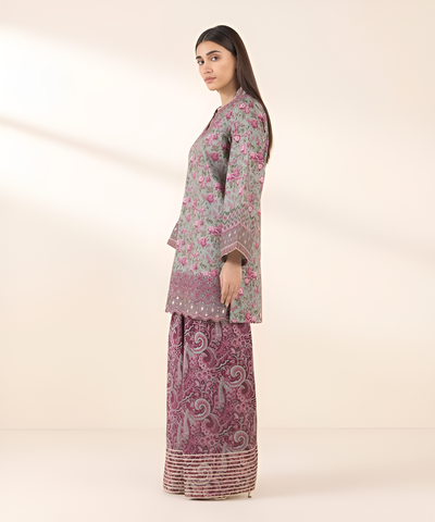 2 Piece - Embroidered Lawn Suit