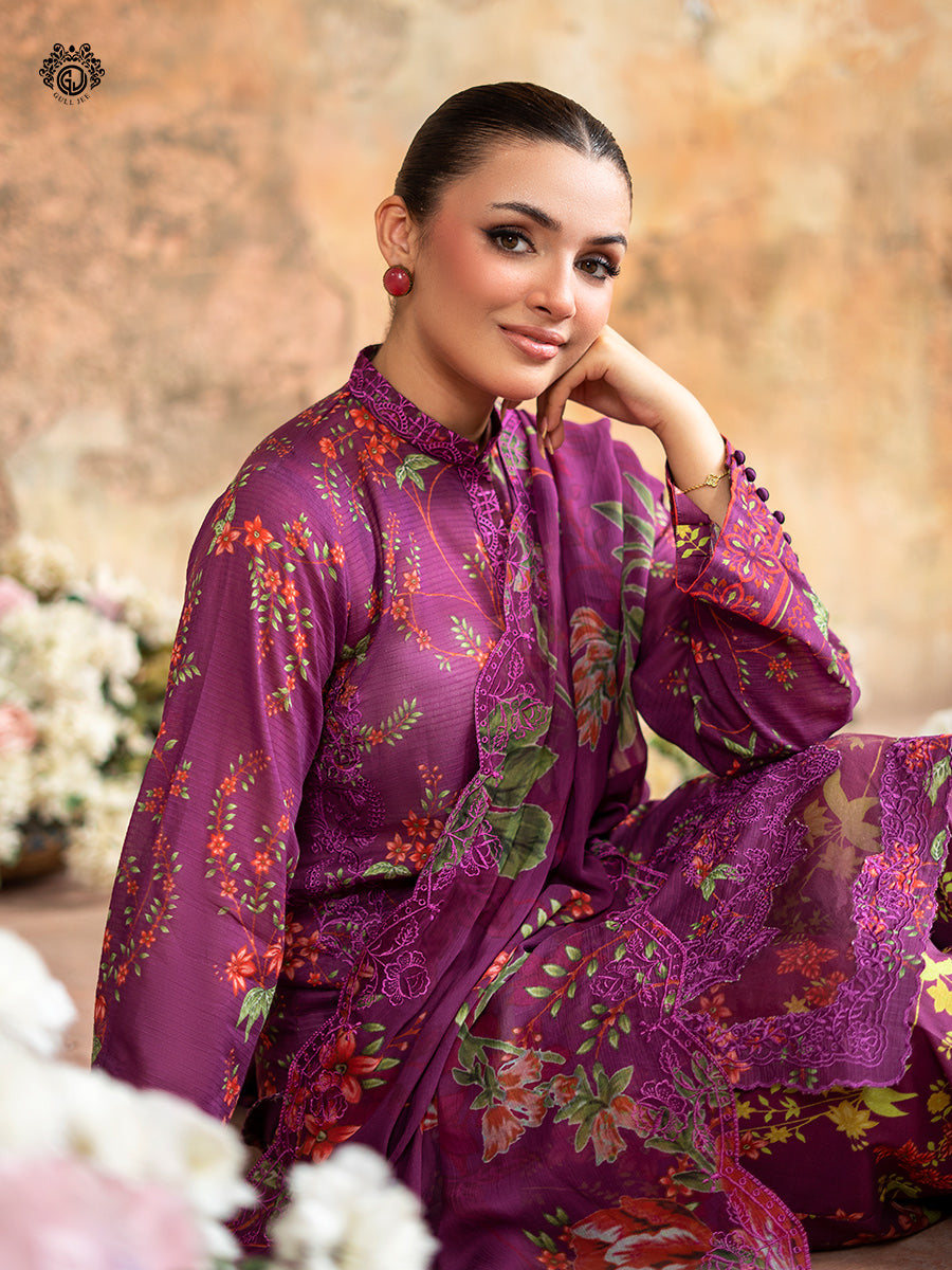 Ziva Unstitched Three Piece