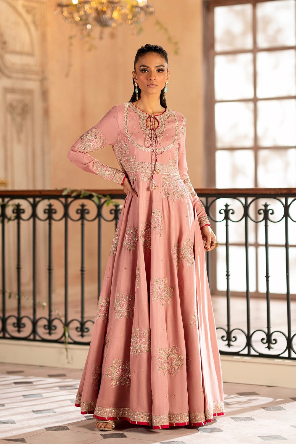 EMBROIDERED PISHWAS