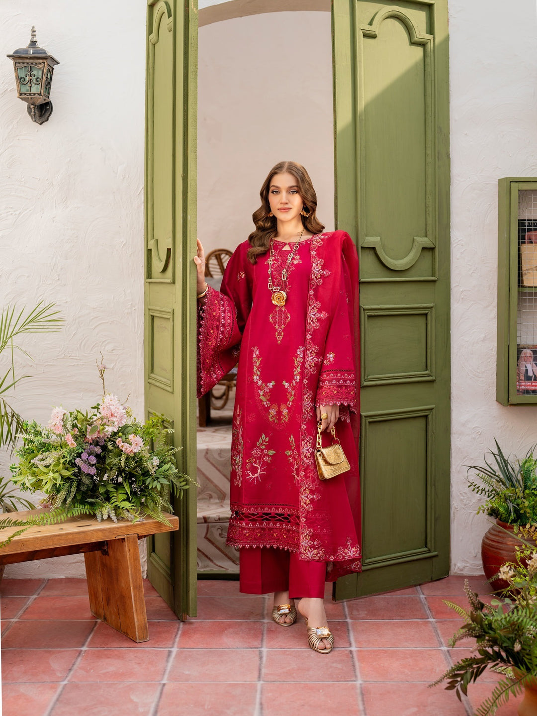 Husn-E-Arah Unstitched Lawn