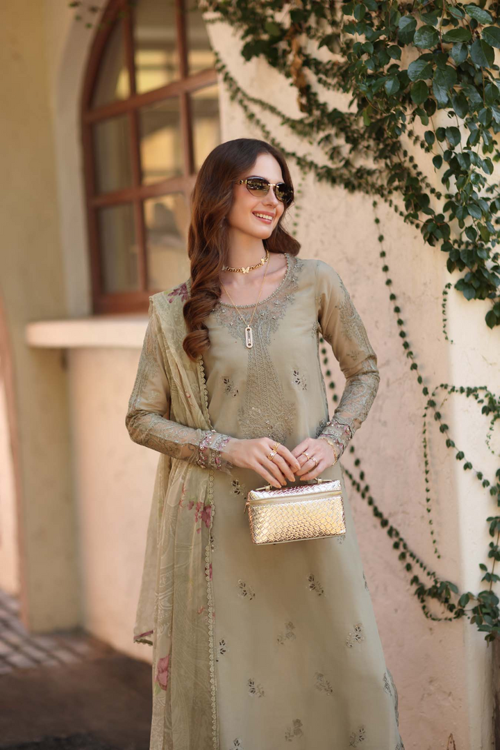 Luxe Chikankaari Lawn Suit