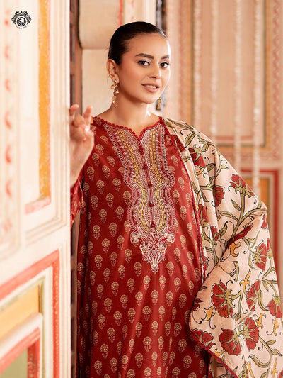 Tabeer Unstitched Lawn 3 PC