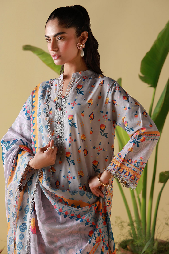 Mirha Unstitched Printed Lawn