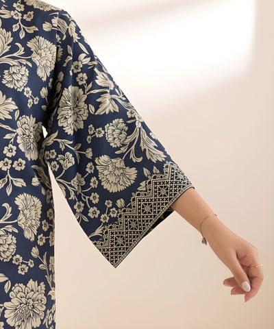 2 Piece - Printed Cotton Suit