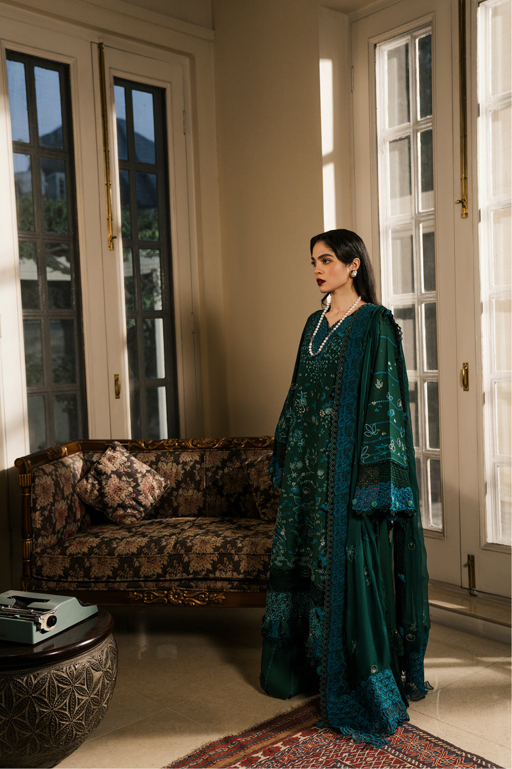 Embroidered Lawn Suit