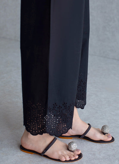 IMAGE || Black Cutwork Pant