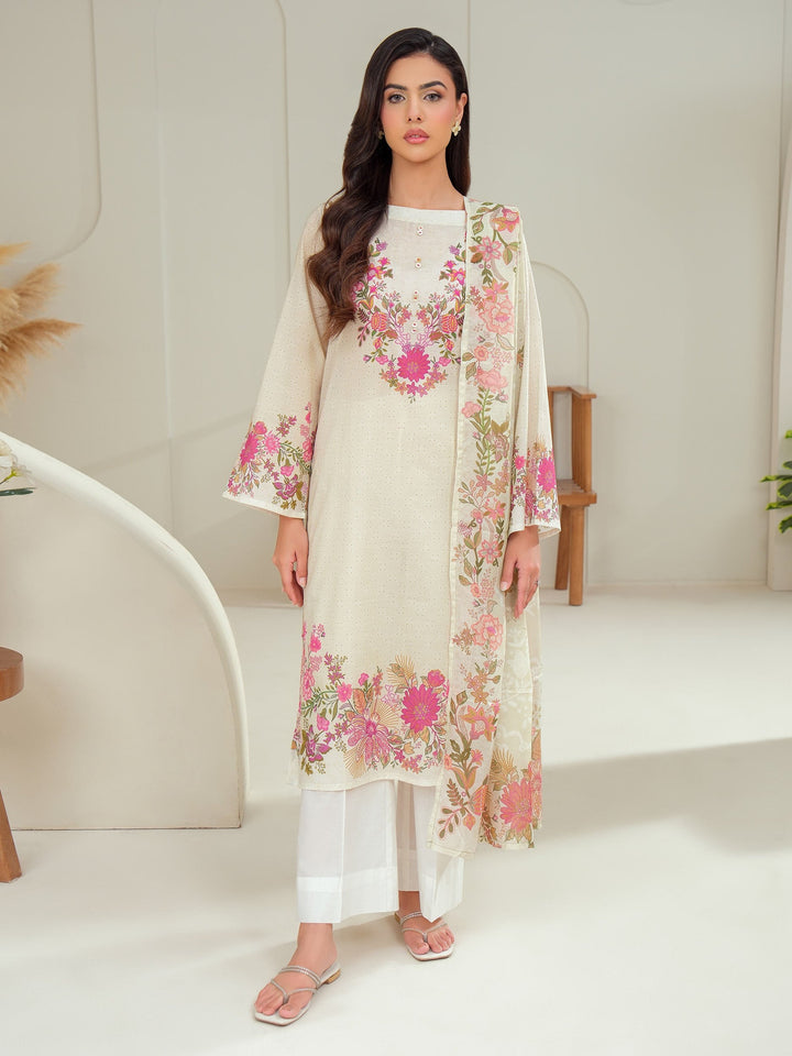 2 Piece Lawn Suit-Printed