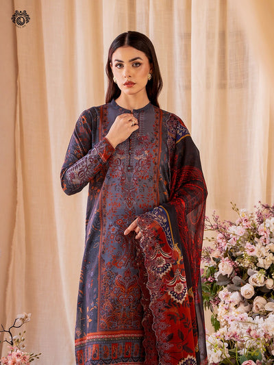 RANG PASAND Unstitched Three Piece