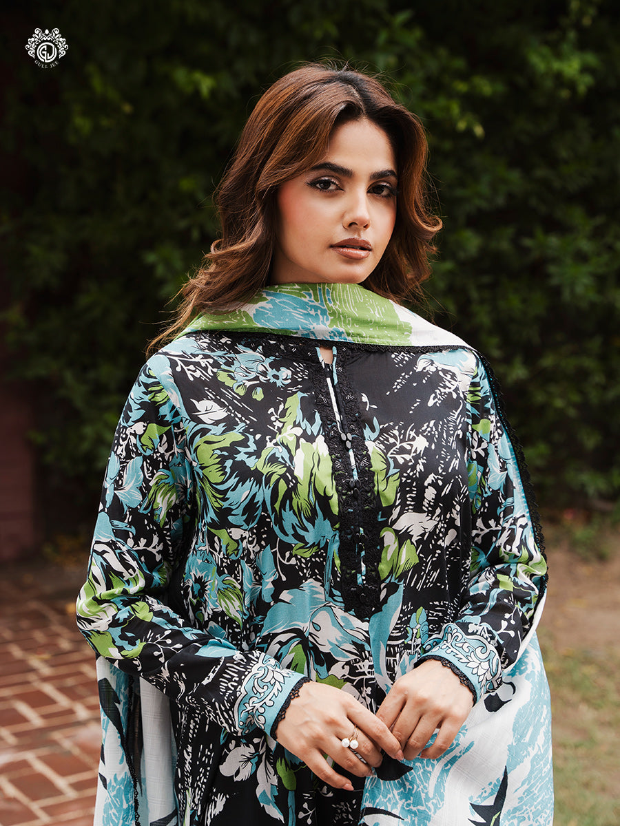 Preimum Gullbano Printed Lawn